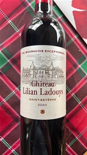Bordeaux Saint-Estèphe Cru Bourgeois Exceptionnel Château Lilian Ladouys 2020