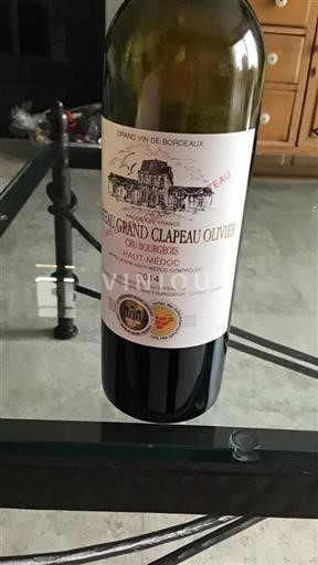 Burdeos Haut-Médoc Cru Bourgeois Grand Clapeau Olivier 2014