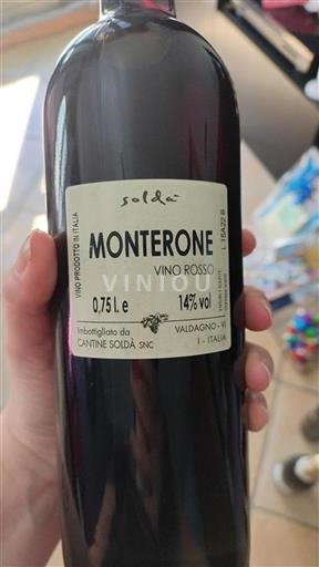 Veneto Ikke specificeret Cantine Soldà Monterone 2015