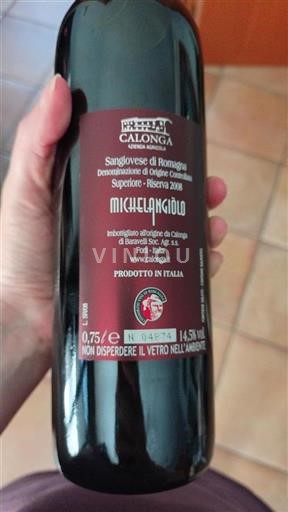 Emilia-Romagna Wines Unspecified Calonga Michelangiolo 2008