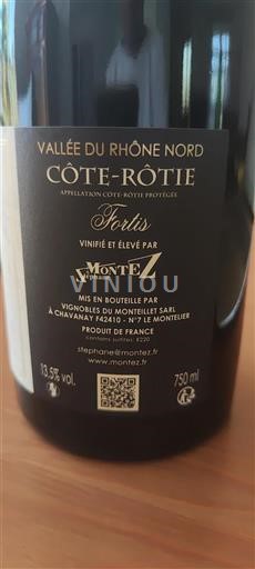 Rhône Valley Côte-Rôtie Stéphane Montez Fortis 2023
