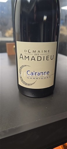 Rona dolina Cairanne Domaine Des Amadieu Garrigues 2023