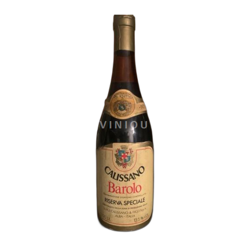 Piémont Barolo Calissano Riserva Speciale 1971