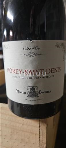 Burgundi Morey-Saint-Denis Nuiton Beaunoy 2013
