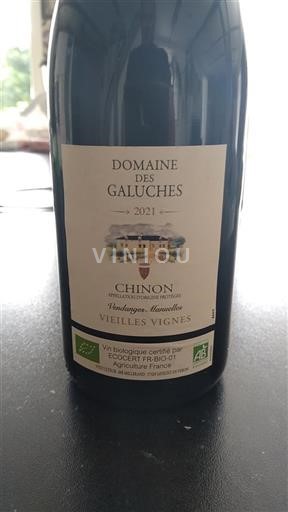 Údolí Loiry Chinon Domaine Des Galuches Vieilles Vignes 2021
