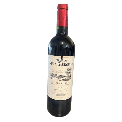 Bordéus Saint-Émilion Château Vieux Garrouilh 2019