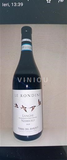 Piemonte Langhe Terre del Barolo Le Rondini 2020