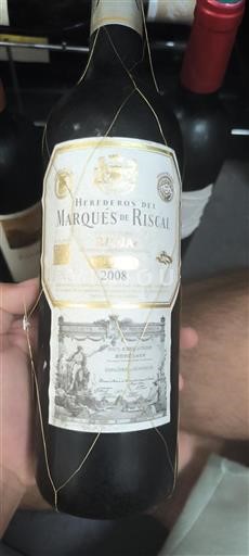 La Rioja Rioja Marqués de Riscal 2008