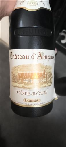 Údolí Rhôny Côte-rôtie Château Ampuis 2008