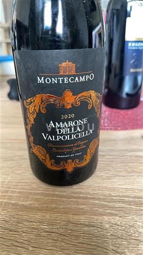 Véneto Amarone della Valpolicella Montecampo 2020