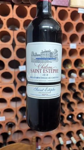 Vin Rouge sec Domaine Saint-Estèphe 2010 France Bordeaux Saint-Estèphe AOC