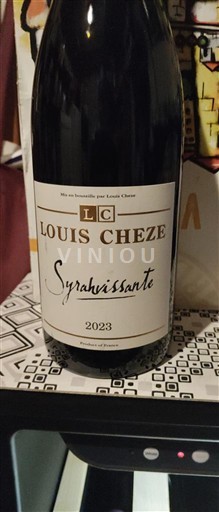 Alpit ja Rhônen maat Rhodanien rinteet Louis Cheze Syrahvissante 2023