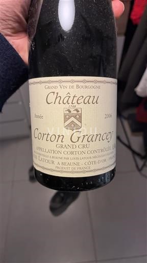 Bourgondië Corton Grand Cru Château Corton Grancey 2006