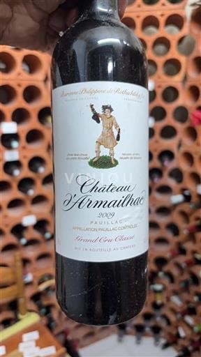 Bordéus Pauillac Grand Cru Armailhac 2009