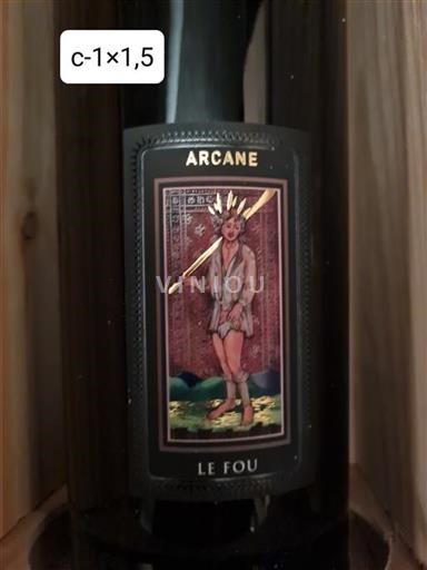 Rhônen laakso Côtes-du-rhône Domaine Arcane Le Fou Ei vuosikertaa