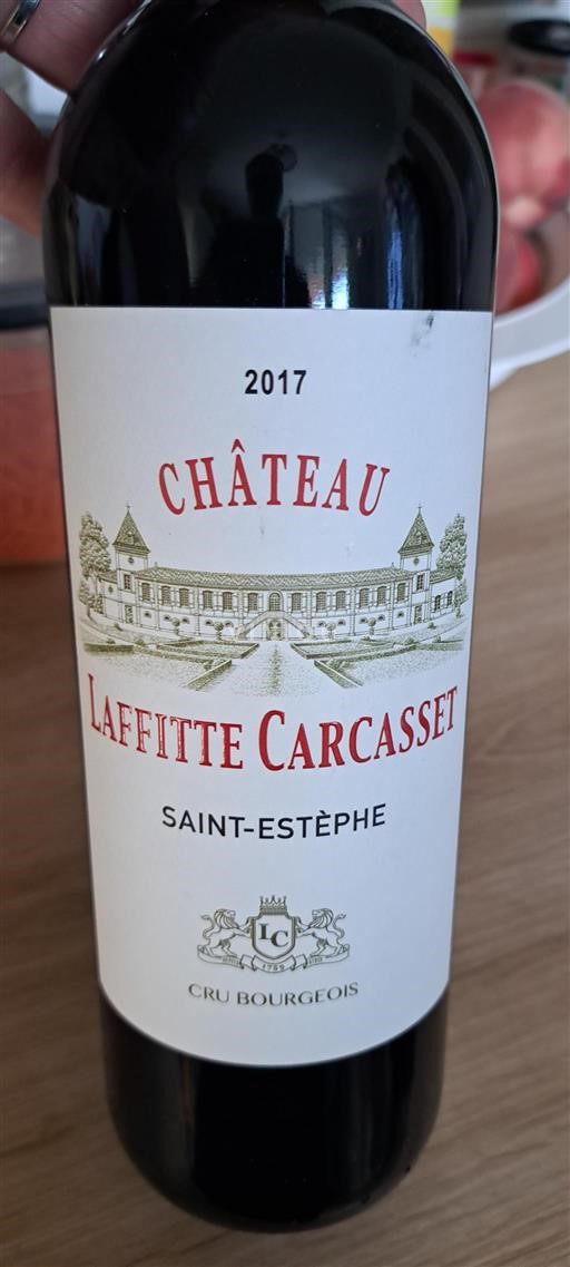 Bordeaux Saint-Estèphe Cru Bourgeois Château Laffitte Carcasset 2017