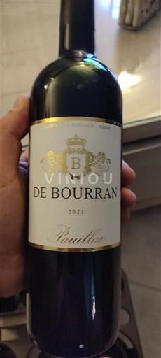 Bordéus Pauillac Bourran 2021