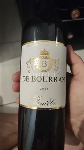 Burdeos Pauillac Bourran 2021