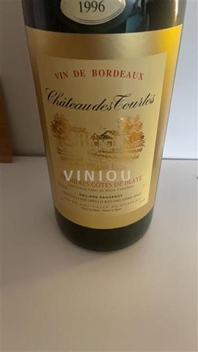 Bordeaux Ni doloceno Château Des Tourtes 1996
