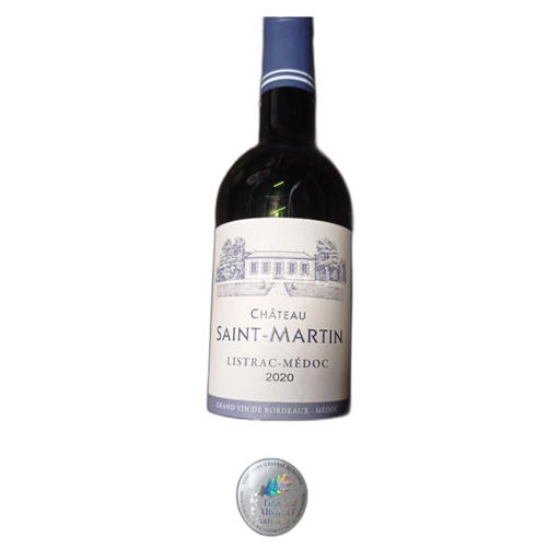 Bordeaux Listrac-Médoc Château Saint-Martin 2020