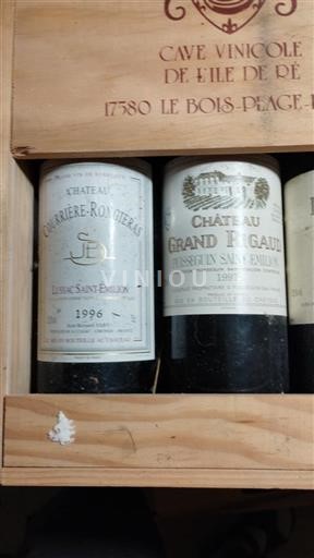 Bordeaux Lussac-Saint-Émilion Château Courrèges-Rongieras 1996