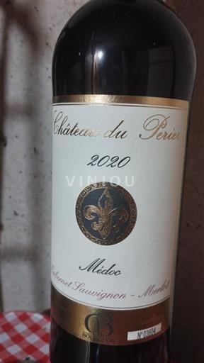 Bordeaux Médoc Cru Bourgeois Château Perier 2020