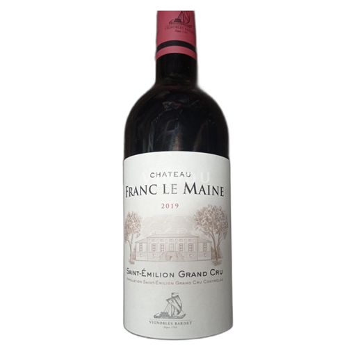 Bordeaux Saint-Émilion Grand Cru Franc Le Maine 2019