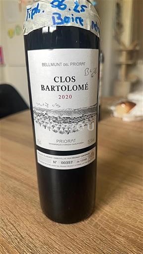 Katalánsko Priorat Clos Bartolomé 2020