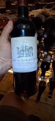 Vin Rouge sec Boisé Château Croix de Laborde 2017 France Bordeaux Haut-Médoc AOC