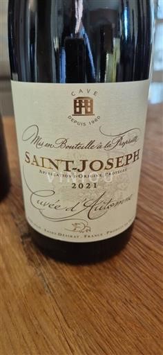 Rhônevallei Saint-Joseph Cave de Saint-Désirat d'Automne 2021