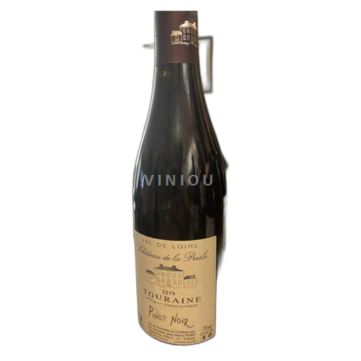 Vallée de la Loire Touraine Château de la Presle Pinot Noir 2014