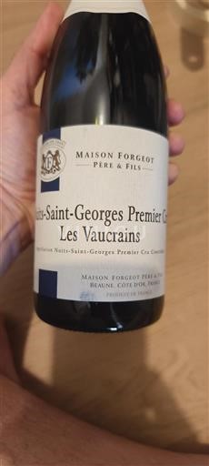 Burgundija Nuits-Saint-Georges Premier Cru Maison Forgetot Père & Fils Les Vaucrains 2014