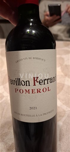 Bordeaux Pomerol Pavillon Ferrand 2021