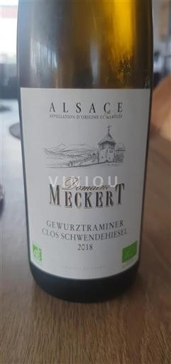 Alsacia Gewurztraminer Domaine Meckert Clos Schwendehiesel 2022