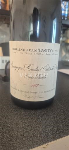 Bourgogne Ospecificerad Domaine Jean Tardy & Fils Maelie 2017