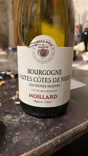 Borgogna Non specificato Moillard Les Vignes Hautes Senza annata