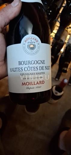 Bourgogne Ospecificerad Moillard Les Vignes Hautes Icke årgångsbetecknad