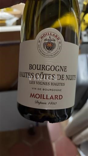 Borgogna Non specificato Moillard Les Vignes Hautes 2022