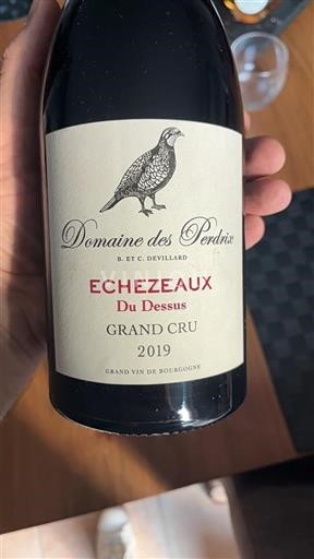 Burgundija Échézeaux Grand Cru Domaine Des Perdrix Du Dessus 2019