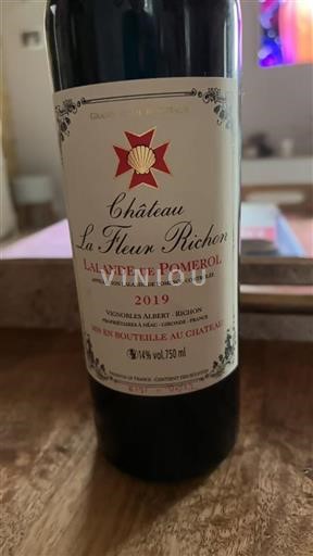 Bordeaux Lalande-de-Pomerol Château La Fleur Richon 2019