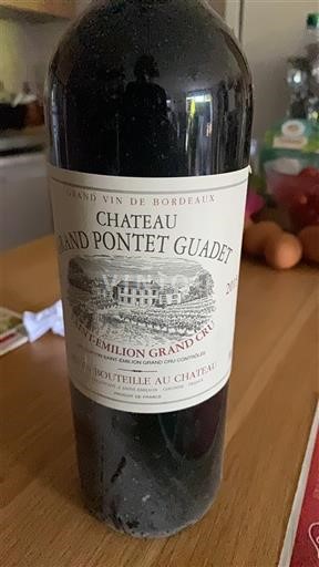 Bordeaux Saint-Émilion Grand Cru Grand Pontet Guadet 2015