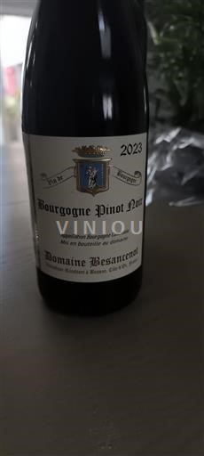 Burgundy Domaine Besancenot 2023