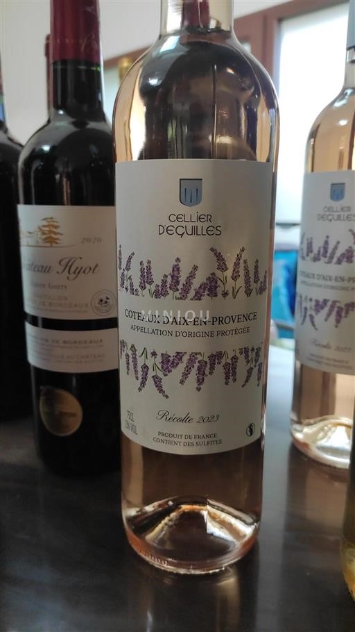Vin Rosé sec Cellier Éguilles 2023 France Provence Coteaux-d'aix-en-provence AOC