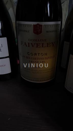 Borgoña Corton Grand Cru Domaine Faiveley Clos des Cortons Faiveley 2012