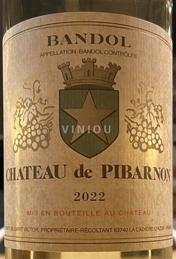 Provence Bandol Château Pibarnon 2022