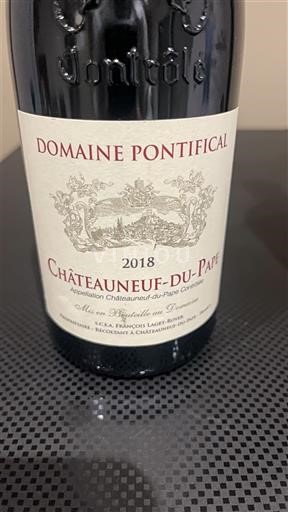 Rhône-dalen Châteauneuf-du-Pape Domaine Pontifical 2018
