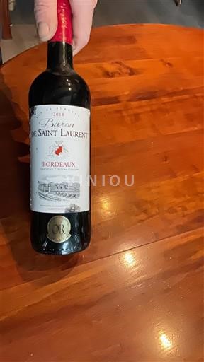 Bordeaux Baron de Saint Laurent 2018