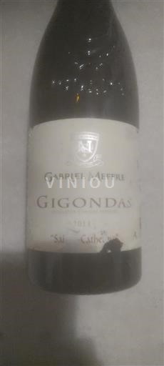 Rhône Valley Gigondas Gabriel Meffre 2011