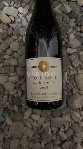 Thung lũng Rhône Côte-rôtie Les Vins de Vienne Les Essartailles 2018