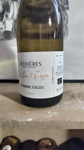Údolí Loiry Jasnières Domaine Gigou Clos Saint-Jacques 2023